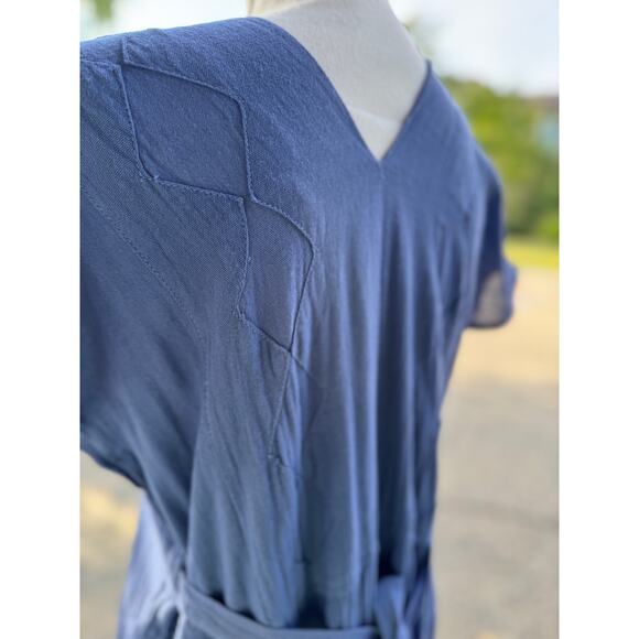 MSRP $138 Anthropologie Diamond Stitched Embroidery Midi Size S-M SAME DAY SHIP - Picture 6 of 9